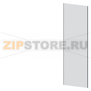 SIVACON, side panel / rear panel, Closed, EMC, IP40, H: 2000 mm, W: 600 mm, RAL 7035 Siemens 8MF1060-2UW62-1B 