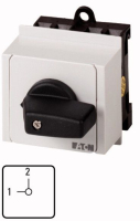 Переключатель, контакты: 2, 20 A, панель: USV-NETZ, 90°, с фиксацией Eaton T0-1-15541/IVS