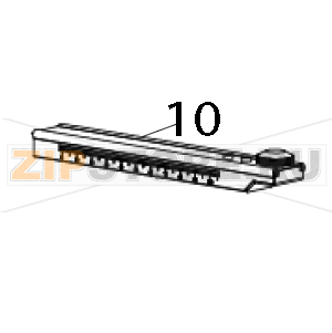 Media sensor adjustment mechanism assembly TSC PEX-1130 Media sensor adjustment mechanism assembly TSC PEX-1130Запчасть на деталировке под номером: 10