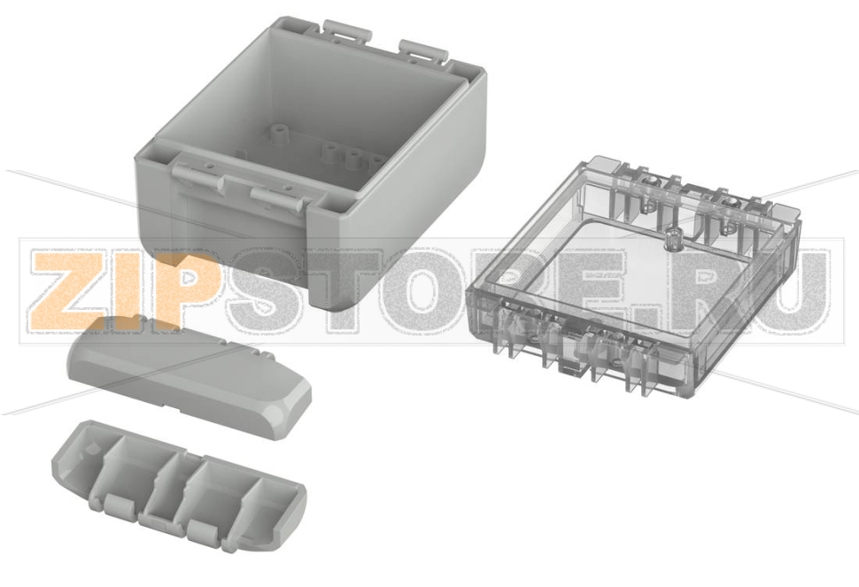 Корпус, 113x80x60 мм, поликарбонат UL 94 V0, прозрачная крышка Bopla B 100806 PC-V0-G 7035 