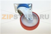 Ruota D=100mm con flangia