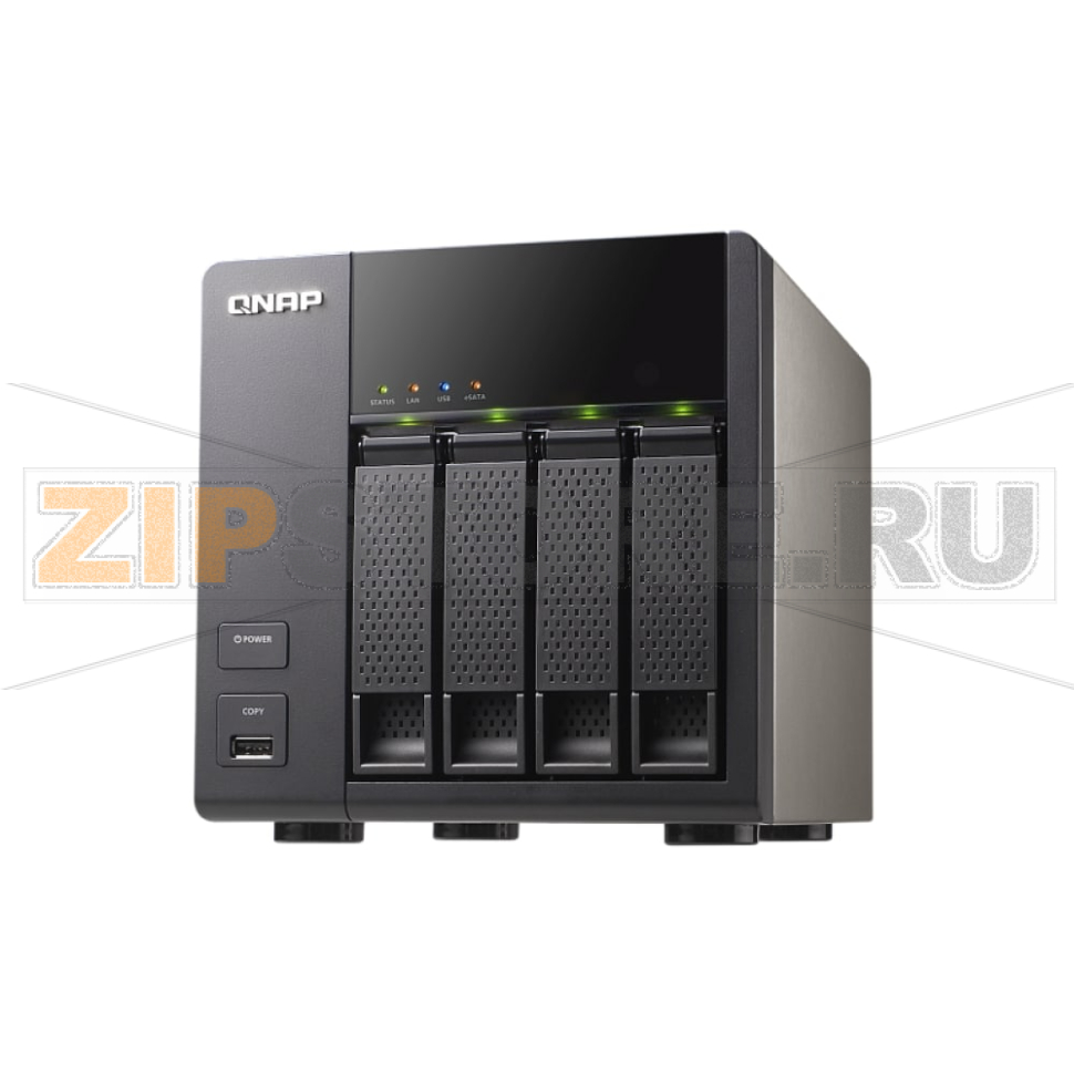 Накопитель сетевой QNAP TS-420 