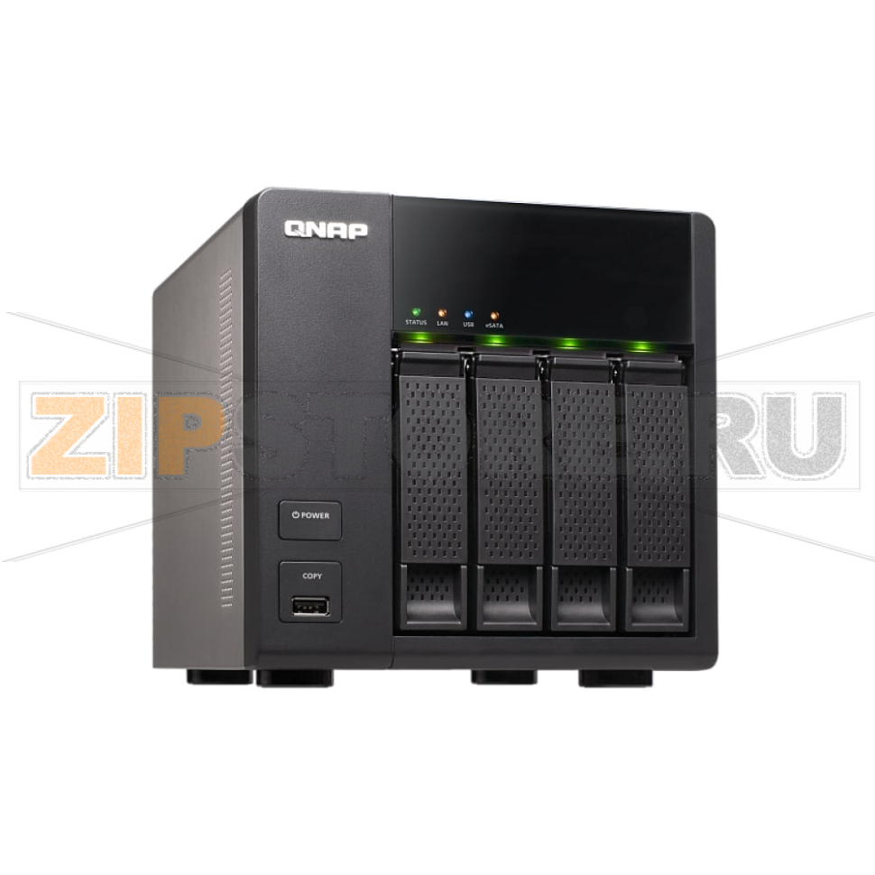 Накопитель сетевой QNAP TS-420 