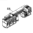 Unex channel 60x30x77 G=610 Fagor FI-2700I