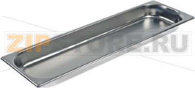 TRAY ST./STEEL GN 2/4 530x162xH40 mm 