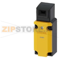 "Позиционный выключатель безопасности c раздельным исполнительным элементом (актуатором), пластиковый корпус, 40mm, 1X(M20X1.5), контакты плавного хода (slow-action) 1НО+2НЗ, 2 LEDs жёлтый/зелен 230 V AC Siemens 3SE5132-3QV20