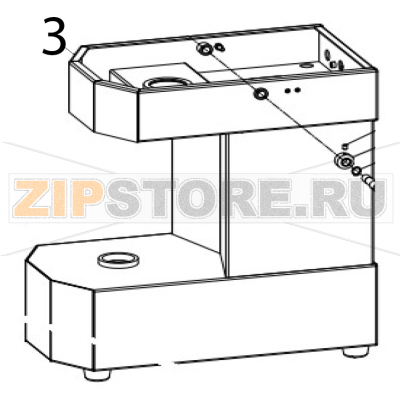 Frame Hurakan HKN-20SN Frame Hurakan HKN-20SNЗапчасть на деталировке под номером: 3