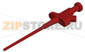 Щуп тестовый 4 мм, красный Hirschmann KLEPS 30 RED 