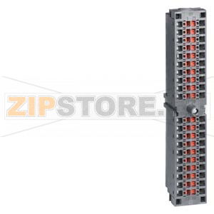 SIMATIC S7-300, 40-ПОЛЮСНЫЙ ФРОНТАЛЬНЫЙ СОЕДИНИТЕЛЬ ДЛЯ СИГНАЛЬНЫХ МОДУЛЕЙ, КЛЕММ С КОНТАКТАМИ-ЗАЩЕЛКАМИ Siemens 6ES7392-1BM01-0AA0 