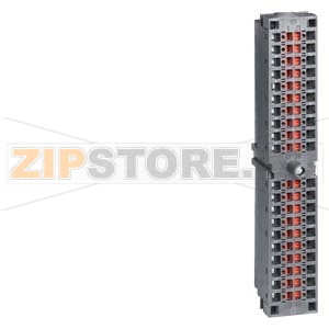 SIMATIC S7-300, 40-ПОЛЮСНЫЙ ФРОНТАЛЬНЫЙ СОЕДИНИТЕЛЬ ДЛЯ СИГНАЛЬНЫХ МОДУЛЕЙ, КЛЕММ С КОНТАКТАМИ-ЗАЩЕЛКАМИ Siemens 6ES7392-1BM01-0AA0 