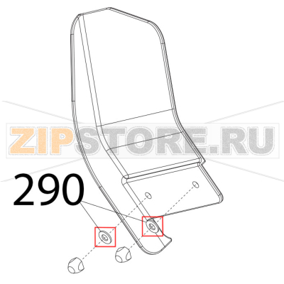 Rondella piana DIN125, D8 Sirman Palladio 300 Rondella piana DIN125, D8 Sirman Palladio 300Запчасть на деталировке под номером: 290