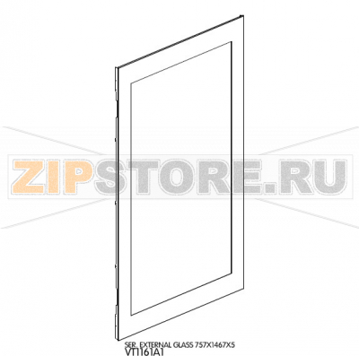 Ser. External glass 757X1467X5 Unox XBC 1005 Ser. External glass 757X1467X5 Unox XBC 1005Запчасть на деталировке под номером: 71Название запчасти на английском языке: Ser. External glass 757X1467X5 Unox XBC 1005