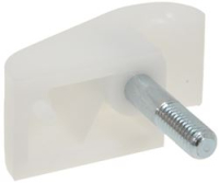 HINGE LEFT WHITE