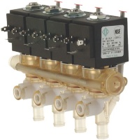 ГРУППА 4-Х ЭЛЕКТРОМАГНИТНЫХ КЛАПАНОВ ODE 230В 8ВТ