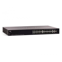 Коммутатор 24xGE (PoE), 2x10GE, 2xSFP+ Cisco SG250X-24P-K9-EU
