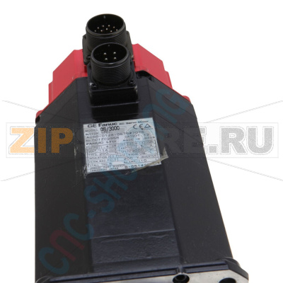 Серводвигатель с прямым валом со шпонкой Fanuc A06B-0128-B575#7076 