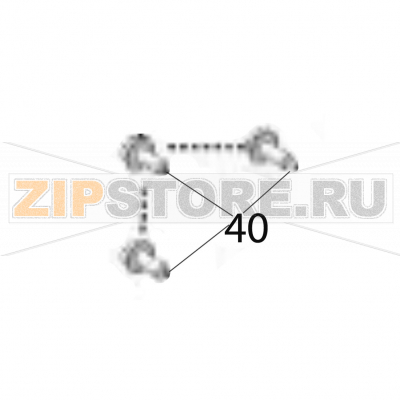 Pan head screw+SW+WL Sato CL4NX Pan head screw+SW+WL Sato CL4NXЗапчасть на деталировке под номером: 40Название запчасти на английском языке: Pan head screw+SW+WL Sato CL4NX.