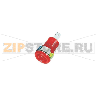 Розетка лабораторная, красная, 1 шт Stäubli SLB4-F/A 