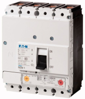 Выключатель автоматический 100А, 4 полюса, 150кА, 80...100А Eaton NZMH1-4-A100