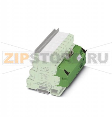 Адаптер V8L-OUTPUT для восьми 14-миллиметровых интерфейсных модулей PLC (2 переключающих контакта Phoenix Contact PLC-V8L/FLK14/OUT/M более подробная информация в разделе "Дополнительные устройства"). 14-контактная ответная часть разъема для плоского кабеля для распределительной системы SPS, логика формирования сигнала: с коммутируемым отрицательным полюсом.Минимальный заказ: 1 шт.Упаковка: 1 шт.