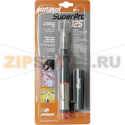 Паяльник газовый с пьезоэлектрическим поджигом 625°C Portasol SuperPro 