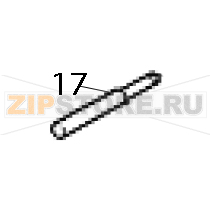 Hinge shaft, MOQ 10 pcs TSC TTP-342 Pro Hinge shaft, MOQ 10 pcs TSC TTP-342 ProЗапчасть на деталировке под номером: 17