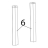 Spacer M2x41.8 Zebra TTP-2030
