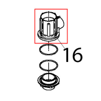 Supporto torretta lavaggio grande Teikos TS603