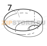 Headcap stainless Bear Varimixer AR80 VL-1S
