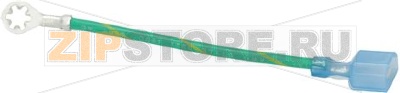 WIRE, JUMPER, 16AWG, GREEN W/YELLOW 