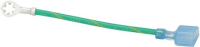 WIRE, JUMPER, 16AWG, GREEN W/YELLOW