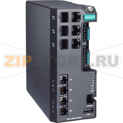 Коммутатор MOXA EDS-4008-2MSC-HV-T 