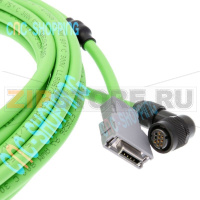 Кабель энкодера 10 м, разъем: угловой Fanuc A660-2005-T505/L10R03U