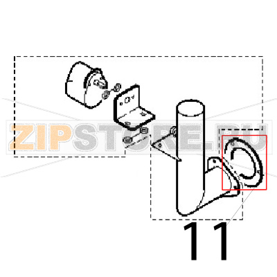 Butterfly valve gasket Angelo Po FM1221E1 Butterfly valve gasket Angelo Po FM1221E1Запчасть на деталировке под номером: 11