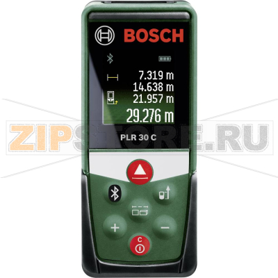 Дальномер лазерный, диапазон измерения: 30 м Bosch PLR 30 C 