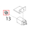 Cable inlet compl. PG13.5 Bear Varimixer AR80 VL-1S
