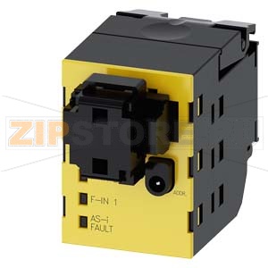 AS-INTERFACE МОДУЛЬ, 2ВХОДА БЕЗОПАСНОСТИ (SAFETY), ЧЁРНЫЙ/ЖЁЛТЫЙ, ПОДКЛЮЧЕНИЕ МЕТОДОМ ПРОКОЛА ИЗОЛЯЦИИ, ДЛЯ МОНТАЖА НА ДЕРЖАТЕЛЕ АКТУАТОРА Siemens 3SU1400-1EA10-4AA0 