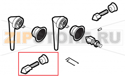 Door latch 2 step Lainox ME061T    Door latch 2 step Lainox ME061TЗапчасть на сборочном чертеже под номером: 29Название запчасти на английском&nbsp;языке: Door latch 2 step Lainox ME061T