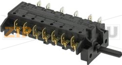 SELECTOR SWITCH FOR OVEN SMEG 811730302 