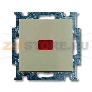 Выключатель одноклавишный, шампань ABB 2CKA001413A1092 