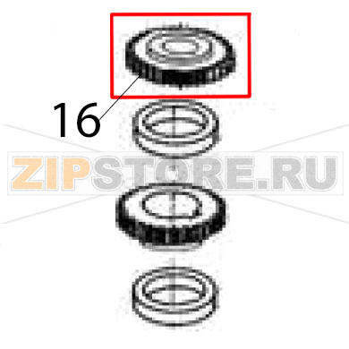 Input shaft gear Hurakan HKN-IP10F Input shaft gear Hurakan HKN-IP10FЗапчасть на деталировке под номером: 16
