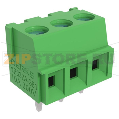 Клеммы, клеммные блоки DERKS YB332A-381-2P 