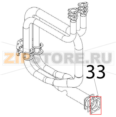 Combustion chamber gasket Angelo Po FC1011G Combustion chamber gasket Angelo Po FC1011GЗапчасть на деталировке под номером: 33