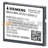 SIMOTION drive-based 2 GB Compact Flash Card D4x5-2; SINAMICS drive software V5.x and SIMOTION kernel for SIMOTION D4x5-2; current software version; note: not for SIMOTION D410, D4x5 and D410-2; is compatible with 1 GB CF card 6AU1400-2PA23-0AA0 Siemens 6