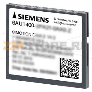 SIMOTION drive-based 2 GB Compact Flash Card D4x5-2; SINAMICS drive software V5.x and SIMOTION kernel for SIMOTION D4x5-2; current software version; note: not for SIMOTION D410, D4x5 and D410-2; is compatible with 1 GB CF card 6AU1400-2PA23-0AA0 Siemens 6 