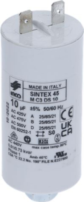 CAPACITOR 10µF 