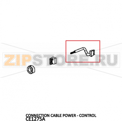 Connection cable power - control Unox XVC 305E Connection cable power - control Unox XVC 305EЗапчасть на деталировке под номером: 9Название запчасти на английском языке: Connection cable power - control Unox XVC 305E