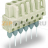 MCS MIDI Female connector for rail-mount terminal blocks; 0.6 x 1 mm pins; straight; 100% protected against mismating; Pin spacing 5 mm; 14-pole; light gray Wago 722-144/005-000 - MCS MIDI Female connector for rail-mount terminal blocks; 0.6 x 1 mm pins; straight; 100% protected against mismating; Pin spacing 5 mm; 14-pole; light gray Wago 722-144/005-000