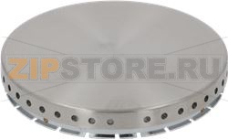 BURNER CAP STAINL. STEEL ALPES 