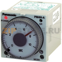 Реле-таймер 240 В/AC, 1 с-500 ч, 1 шт Panasonic PM4HAHAC240SJ
